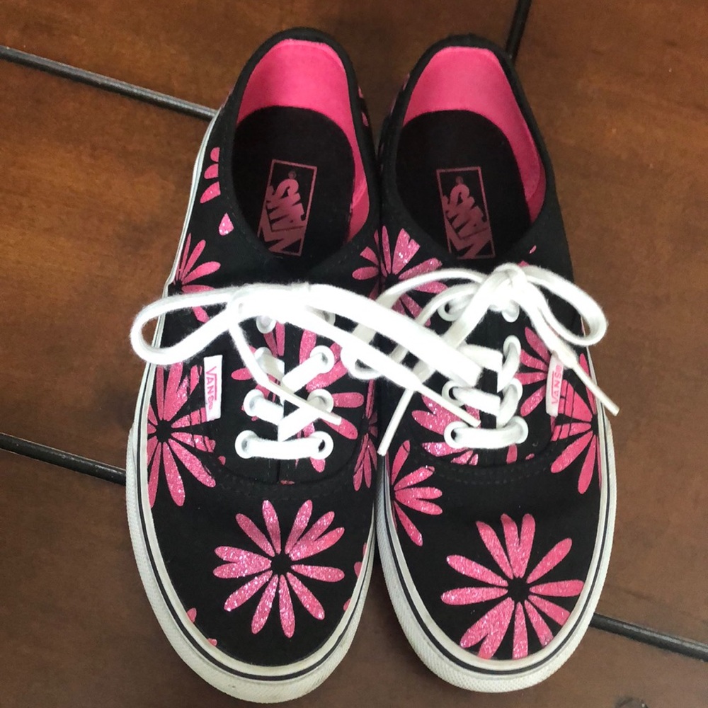 VANS youth US sz 1 canvas casual shoes